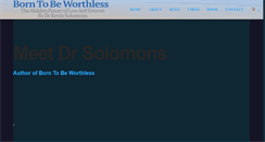 Desktop Screenshot of borntobeworthless.com